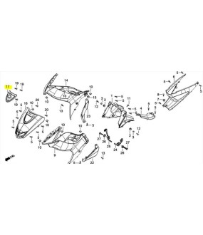 ΣΗΜΑ ΜΑΣΚΑΣ ΔΙΑΚΟΣΜΗΤΙΚΗΣ DAYTONA SPRINTER 125 ΑΝΤΑΛΛΑΚΤΙΚΑ