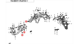 ΛΑΣΤΙΧΟ ΚΟΥΜΠΩΜΑΤΟΣ ΠΛΑΣΤΙΚΩΝ CFMOTO 450MT/675SR-R/675NK ΑΝΤΑΛΛΑΚΤΙΚΑ