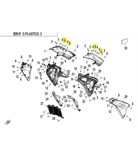 ΚΟΥΜΠΩΜΑΤΑ ΠΛΑΣΤΙΚΩΝ CFMOTO 450/675 ΑΝΤΑΛΛΑΚΤΙΚΑ