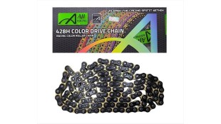 ΑΛΥΣΙΔΑ AJI RACING ΜΑΥΡΗ-ΧΡΥΣΗ 428H 132L ΑΝΤΑΛΛΑΚΤΙΚΑ