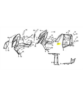 ΓΑΡΝΙΤΟΥΡΑ ΠΟΔΙΑΣ ΑΡΙΣΤΕΡΗ GY-097 SYM JET X 125 ΑΝΤΑΛΛΑΚΤΙΚΑ