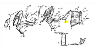 ΓΑΡΝΙΤΟΥΡΑ ΠΟΔΙΑΣ ΑΡΙΣΤΕΡΗ GY-097 SYM JET X 125 ΑΝΤΑΛΛΑΚΤΙΚΑ