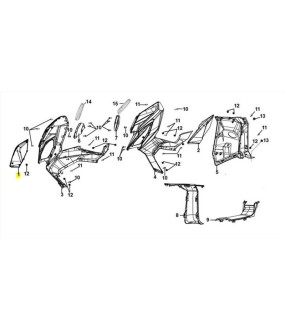 ΓΑΡΝΙΤΟΥΡΑ ΠΟΔΙΑΣ ΔΕΞΙΑ GY-097 SYM JET X 125 ΑΝΤΑΛΛΑΚΤΙΚΑ