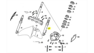 ΚΑΛΑΜΙ ΑΡΙΣΤΕΡΟ ΠΛΗΡΕΣ SYM JET X E5+ SPARE PARTS