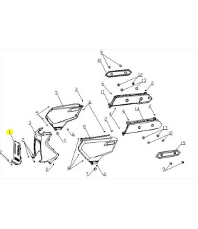 ΚΑΠΑΚΙ ΠΟΔΙΑΣ ΣΕΛΛΑΣ ΚΕΝΤΡΙΚΟ DAYTONA CARGO 125 EVO E5+ ΑΝΤΑΛΛΑΚΤΙΚΑ