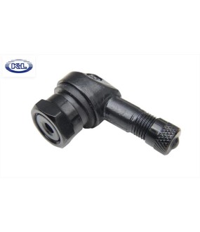 ΒΑΛΒΙΔΑ ΤΡΟΧΟΥ ΓΩΝΙΑΚΗ K&L ΜΑΥΡΟ 10mm TIRES & TUBES