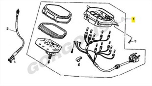 ΚΟΝΤΕΡ ΠΛΗΡΕΣ DAYANG NOVA 125i E5 ΚΟΝΤΕΡ ΠΛΗΡΕΣ DAYANG NOVA 125i E5