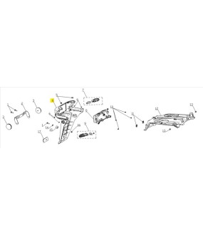 ΛΑΣΠΩΤΗΡΑΣ-ΒΑΣΗ ΠΙΝΑΚΙΔΟΣ DAYTONA CARGO 125 EVO E5+ ΑΝΤΑΛΛΑΚΤΙΚΑ