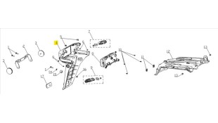 ΛΑΣΠΩΤΗΡΑΣ-ΒΑΣΗ ΠΙΝΑΚΙΔΟΣ DAYTONA CARGO 125 EVO E5+ ΑΝΤΑΛΛΑΚΤΙΚΑ