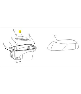 ΚΑΠΑΚΙ ΚΑΔΟΥ ΣΕΛΛΑΣ DAYTONA CARGO 125 EVO E5+ ΑΝΤΑΛΛΑΚΤΙΚΑ