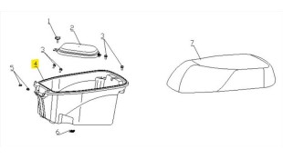 ΚΑΔΟΣ ΣΕΛΛΑΣ DAYTONA CARGO 125 EVO E5+ ΑΝΤΑΛΛΑΚΤΙΚΑ