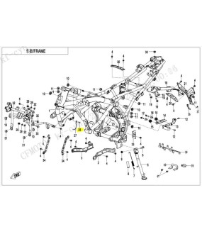 ΒΙΔΑ CFMOTO 450 MT M6x12 ΑΝΤΑΛΛΑΚΤΙΚΑ