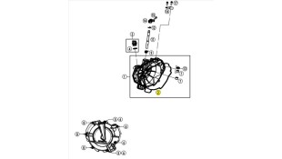 ΦΛΑΝΤΖΑ ΣΥΜΠΛΕΚΤΗ CFMOTO 800 MT ΑΝΤΑΛΛΑΚΤΙΚΑ