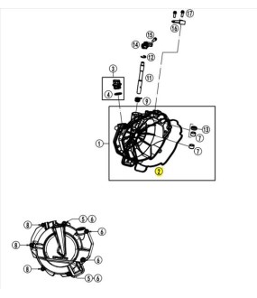 ΦΛΑΝΤΖΑ ΣΥΜΠΛΕΚΤΗ CFMOTO 800 MT ΑΝΤΑΛΛΑΚΤΙΚΑ