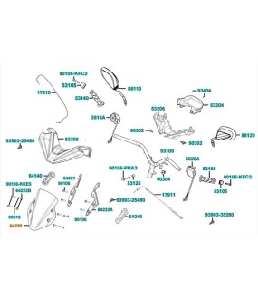 ΠΑΡΜΠΡΙΖ KYMCO SKYTOWN 125 ΕΞΟΠΛΙΣΜΟΣ