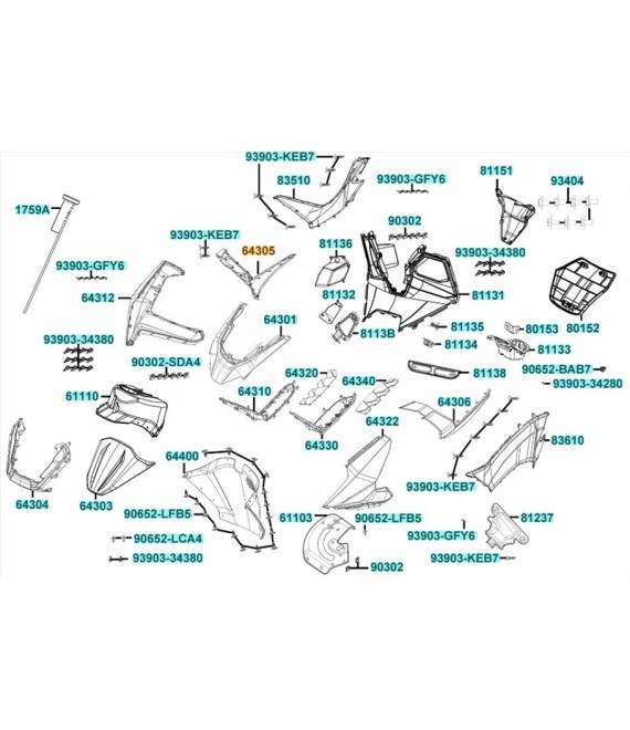 ΔΑΠΕΔΟ ΕΜΠΡΟΣΘΙΟ ΔΕΞΙΟ ΜΑΥΡΟ ΜΑΤ KYMCO SKYTOWN 125 ΑΝΤΑΛΛΑΚΤΙΚΑ ΔΑΠΕΔΟ ΕΜΠΡΟΣΘΙΟ ΔΕΞΙΟ ΜΑΥΡΟ ΜΑΤ KYMCO SKYTOWN 125 ΑΝΤΑΛΛΑΚΤΙΚΑ