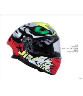 JUST1 DEMONIC GLOSS RED / YELLOW / BLACK M ΕΞΟΠΛΙΣΜΟΣ