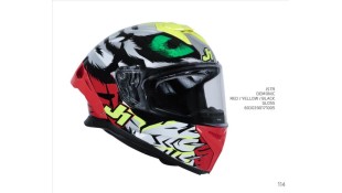 JUST1 DEMONIC GLOSS RED / YELLOW / BLACK XL JUST1 DEMONIC GLOSS RED / YELLOW / BLACK XL ΕΞΟΠΛΙΣΜΟΣ