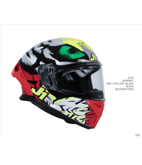 JUST1 DEMONIC GLOSS RED / YELLOW / BLACK XL ΕΞΟΠΛΙΣΜΟΣ JUST1 DEMONIC GLOSS RED / YELLOW / BLACK XL ΕΞΟΠΛΙΣΜΟΣ