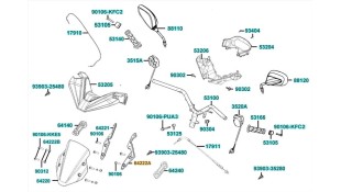 ΒΑΣΗ ΠΑΡΜΠΡΙΖ ΑΡΙΣΤΕΡΗ KYMCO SKYTOWN 125