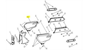ΚΑΠΑΚΙ ΣΕΛΛΑΣ ΔΕΞΙΟ ΜΑΥΡΟ DAYTONA CARGO 125 EVO E5+ ΑΝΤΑΛΛΑΚΤΙΚΑ