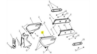 ΚΑΠΑΚΙ ΣΕΛΛΑΣ ΑΡΙΣΤΕΡΟ ΜΑΥΡΟ DAYTONA CARGO 125 EVO E5+ ΑΝΤΑΛΛΑΚΤΙΚΑ
