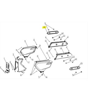ΚΑΠΑΚΙ ΣΕΛΛΑΣ ΠΙΣΩ ΔΕΞΙΟ ΜΑΥΡΟ DAYTONA CARGO 125 EVO E5+ ΑΝΤΑΛΛΑΚΤΙΚΑ