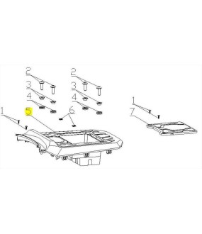 ΘΗΚΗ ΜΠΑΤΑΡΙΑΣ DAYTONA CARGO 125 EVO E5+ ΑΝΤΑΛΛΑΚΤΙΚΑ