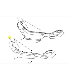 ΚΑΠΑΚΙ ΠΛΑΙΣΙΟΥ ΑΡΙΣΤΕΡΟ ΛΕΥΚΟ DAYTONA CARGO 125 EVO E5+ ΑΝΤΑΛΛΑΚΤΙΚΑ