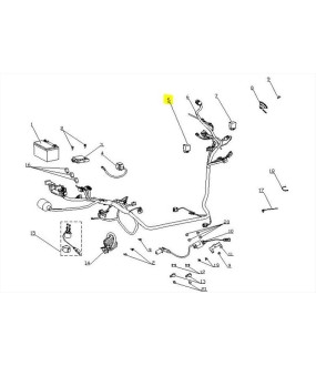 ΡΕΛΕ ΕΜΠΡΟΣΘΙΟΥ ΦΑΝΟΥ DAYTONA CARGO 125 EVO E5+ ΗΛΕΚΤΡΙΚΑ