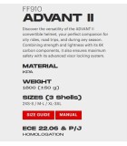 LS2 FF910 ADVANT II SINGLE ΧL ΕΞΟΠΛΙΣΜΟΣ LS2 FF910 ADVANT II SINGLE ΧL ΕΞΟΠΛΙΣΜΟΣ