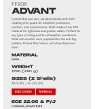 LS2 FF906 ADVANT SINGLE S ΕΞΟΠΛΙΣΜΟΣ