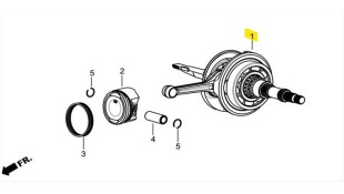 ΣΤΡΟΦΑΛΟΣ ΠΛΗΡΗΣ DAYTONA CARGO 125i ECO E5/E5+ ΑΝΤΑΛΛΑΚΤΙΚΑ