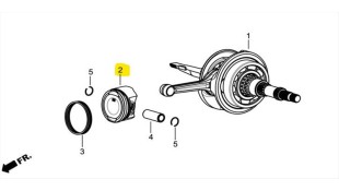 ΠΙΣΤΟΝΙ DAYTONA CARGO 125i ECO E5/E5+ ΑΝΤΑΛΛΑΚΤΙΚΑ