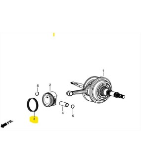 ΕΛΑΤΗΡΙΑ ΠΙΣΤΟΝΙΟΥ STD DAYTONA CARGO 125i ECO E5/E5+ ΑΝΤΑΛΛΑΚΤΙΚΑ