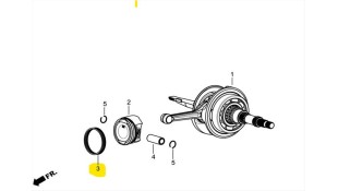 ΕΛΑΤΗΡΙΑ ΠΙΣΤΟΝΙΟΥ STD DAYTONA CARGO 125i ECO E5/E5+ ΑΝΤΑΛΛΑΚΤΙΚΑ