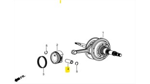 ΠΕΙΡΟΣ ΠΙΣΤΟΝΙΟΥ DAYTONA CARGO 125i ECO E5/E5+ ΑΝΤΑΛΛΑΚΤΙΚΑ