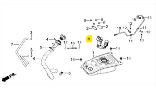 ΑΝΤΛΙΑ ΒΕΝΖΙΝΗΣ DAYTONA CARGO 125i ECO E5/E5+ ΑΝΤΑΛΛΑΚΤΙΚΑ