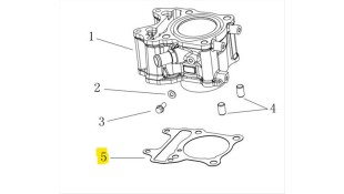 ΦΛΑΝΤΖΑ ΒΑΣΕΩΣ ΚΥΛΙΝΔΡΟΥ DAYTONA VIRTUS 125 ΑΝΤΑΛΛΑΚΤΙΚΑ