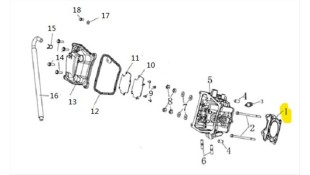 ΦΛΑΝΤΖΑ ΚΑΥΣΕΩΣ ΚΥΛΙΝΔΡΟΥ DAYTONA VIRTUS 125 E5+ ΦΛΑΝΤΖΑ ΚΑΥΣΕΩΣ ΚΥΛΙΝΔΡΟΥ DAYTONA VIRTUS 125 E5+ ΑΝΤΑΛΛΑΚΤΙΚΑ