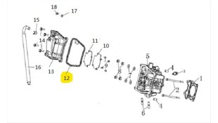 ΟΡΙΝΓΚ ΚΑΠΑΚΙΟΥ ΚΕΦΑΛΗΣ DAYTONA VIRTUS 125 E5+ ΑΝΤΑΛΛΑΚΤΙΚΑ