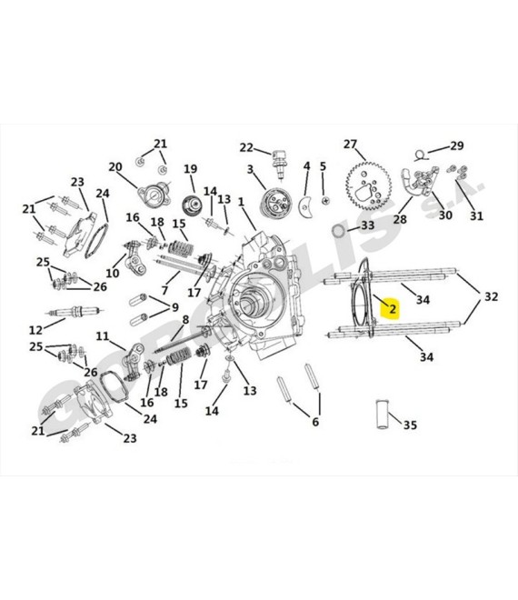 ΦΛΑΝΤΖΑ ΚΑΥΣΕΩΣ ΚΥΛΙΝΔΡΟΥ DAYTONA VIRTUS 125 ΑΝΤΑΛΛΑΚΤΙΚΑ ΦΛΑΝΤΖΑ ΚΑΥΣΕΩΣ ΚΥΛΙΝΔΡΟΥ DAYTONA VIRTUS 125 ΑΝΤΑΛΛΑΚΤΙΚΑ
