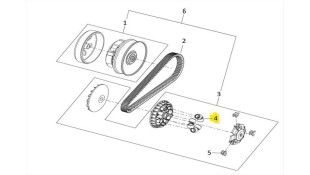 ΜΠΙΛΙΑ ΒΑΡΙΑΤΟΡ QJMOTOR SQ16/SQ20 ΑΝΤΑΛΛΑΚΤΙΚΑ