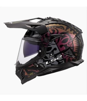 LS2 MX702 PIONEER II RANGI GLOSS BLACK CHAMALEON M ΕΞΟΠΛΙΣΜΟΣ