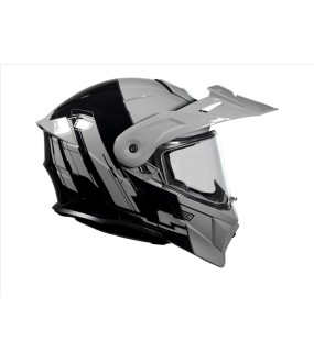 ΚΡΑΝΟΣ ORIGINE FLIP UP ADVENTURE CYBORG S ΜΑΥΡΟ/ΓΚΡΙ ΕΞΟΠΛΙΣΜΟΣ