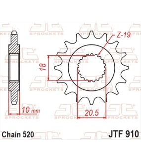 ΓΡΑΝΑΖΙ ΚΙΝΗΣΗΣ JT 14T ZONTES G/U/Z ΑΝΤΑΛΛΑΚΤΙΚΑ
