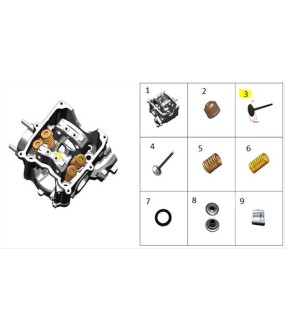 ΒΑΛΒΙΔΑ ΕΞΑΓΩΓΗΣ ZONTES G 368 E5+ ΑΝΤΑΛΛΑΚΤΙΚΑ