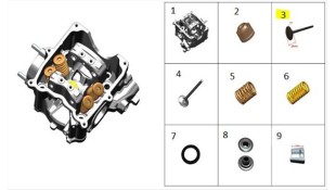 ΒΑΛΒΙΔΑ ΕΞΑΓΩΓΗΣ ZONTES G 368 E5+ ΑΝΤΑΛΛΑΚΤΙΚΑ