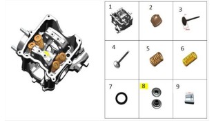 ΡΟΔΕΛΑ ΣΥΓΚΡΑΤΗΣΗΣ ΕΛΑΤΗΡΙΟΥ ΒΑΛΒΙΔΑΣ ZONTES G 368 E5+ ΑΝΤΑΛΛΑΚΤΙΚΑ