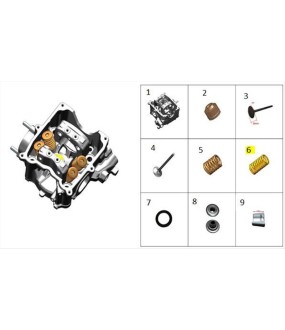 ΕΛΑΤΗΡΙΟ ΒΑΛΒΙΔΑΣ ΕΙΣΑΓΩΓΗΣ ZONTES G 368 E5+ ΑΝΤΑΛΛΑΚΤΙΚΑ